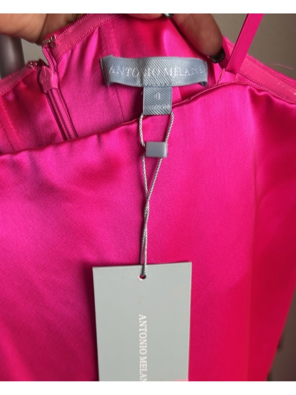 NEW Antonio Melani Lucia Shift Strapless Maxi Dress Sz 0 - Picture 4 of 5